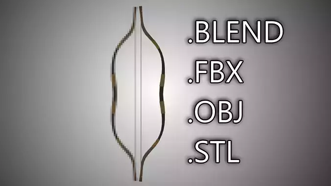 Bow Asset 3D model