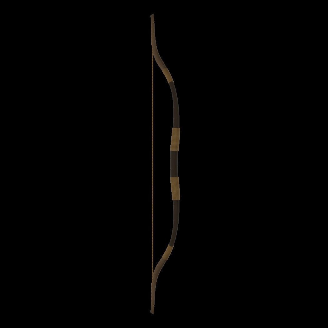 Bow Asset 3D model_7