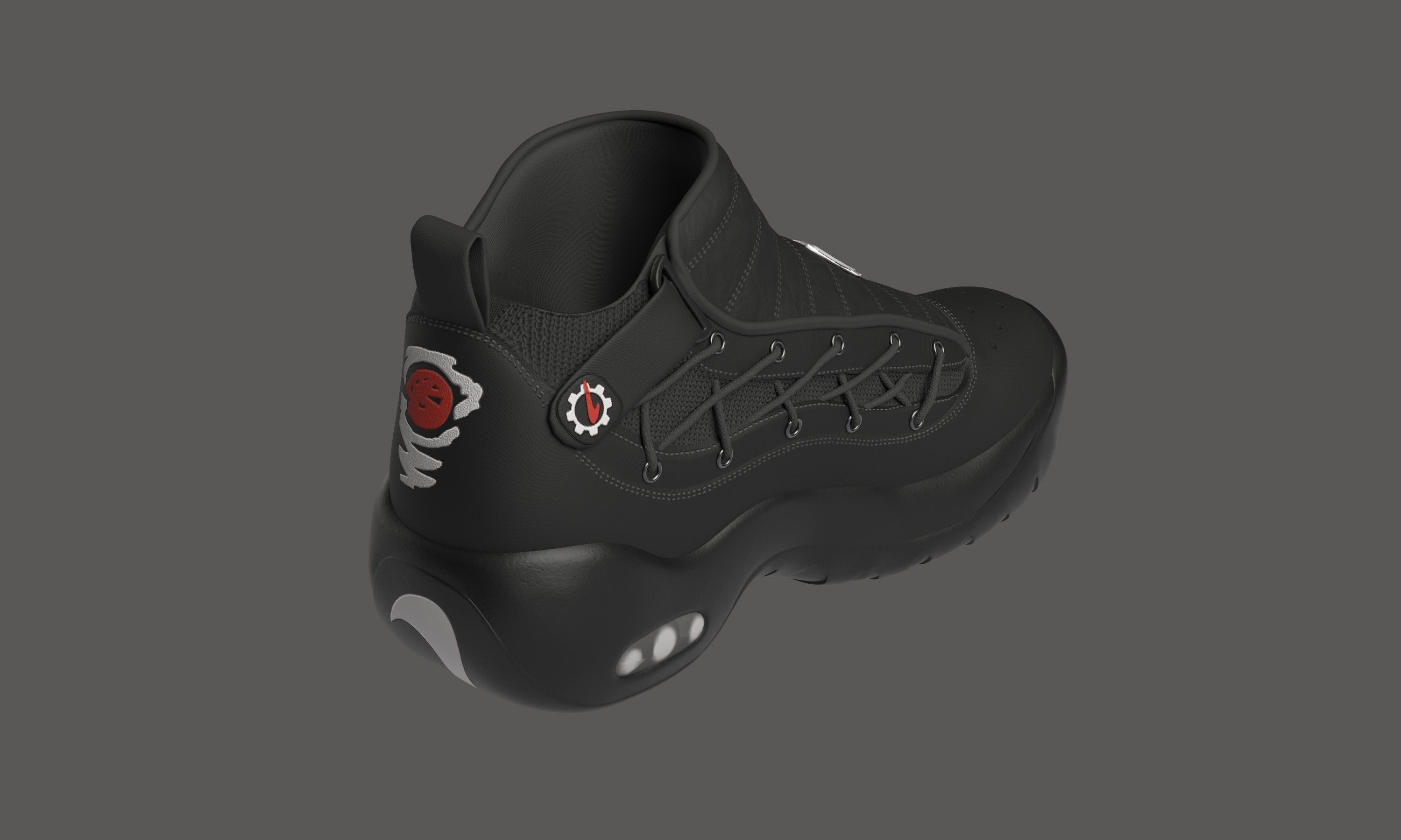 Nike Men Air Shake Ndestrukt 3D model_13