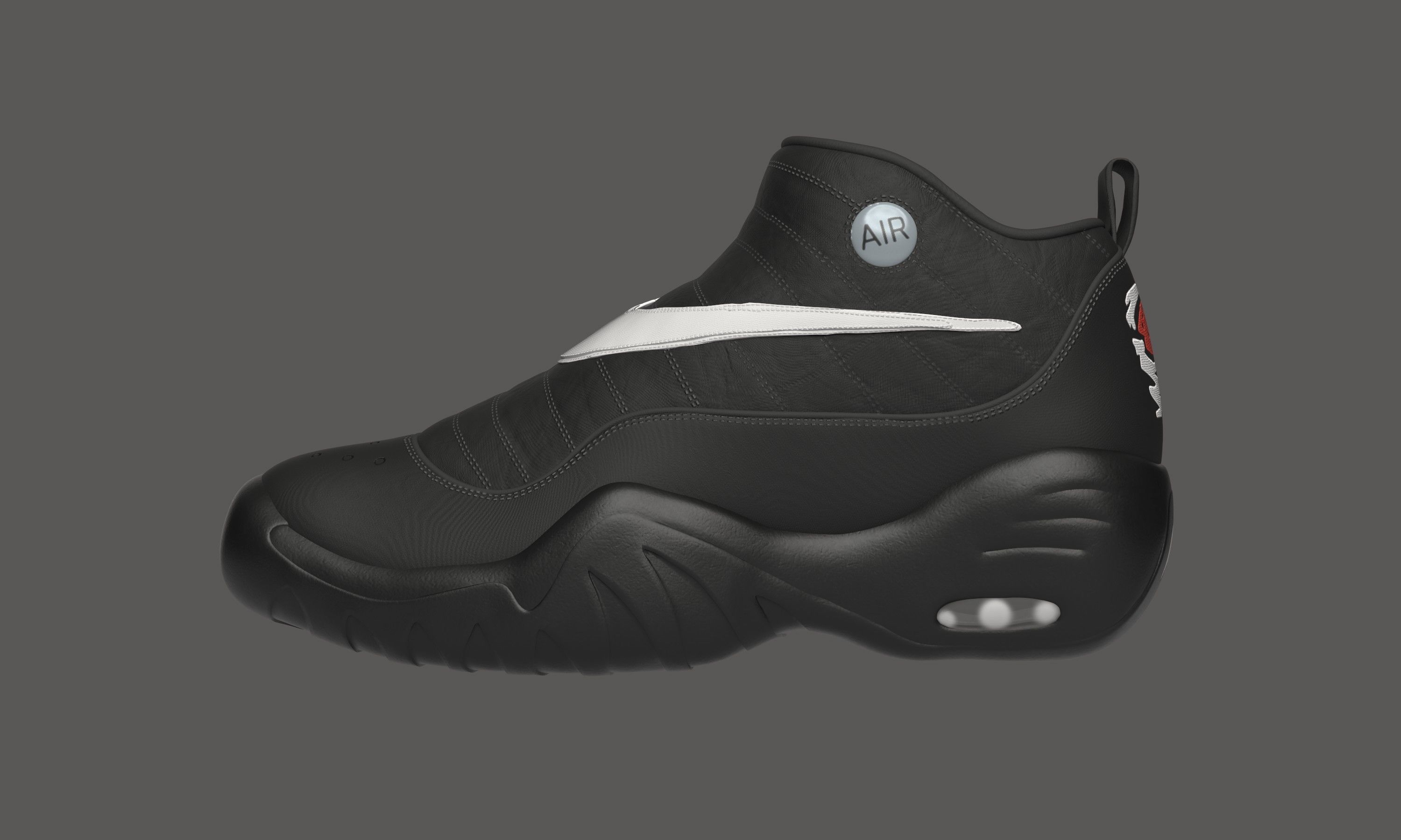Nike Men Air Shake Ndestrukt 3D model_9