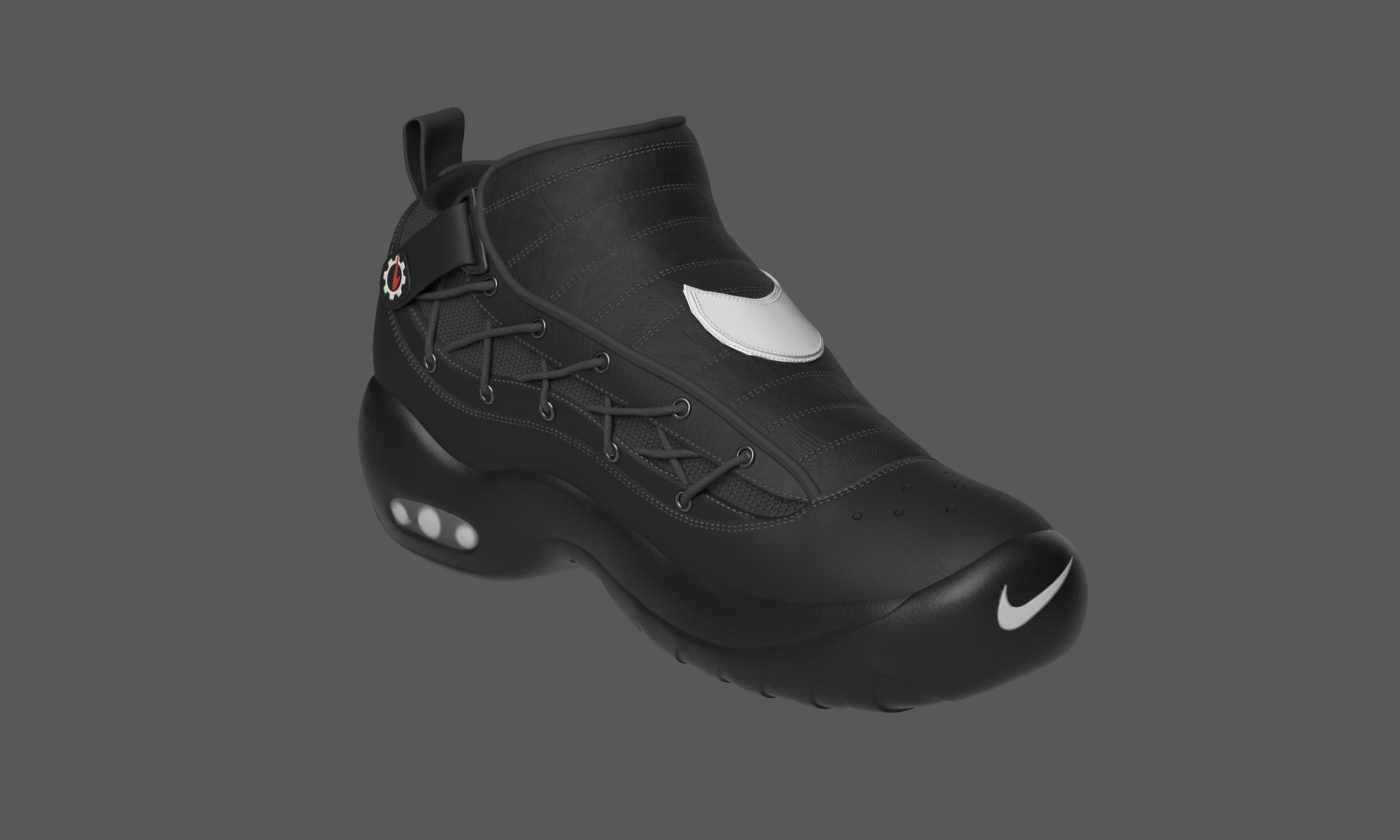 Nike Men Air Shake Ndestrukt 3D model_5