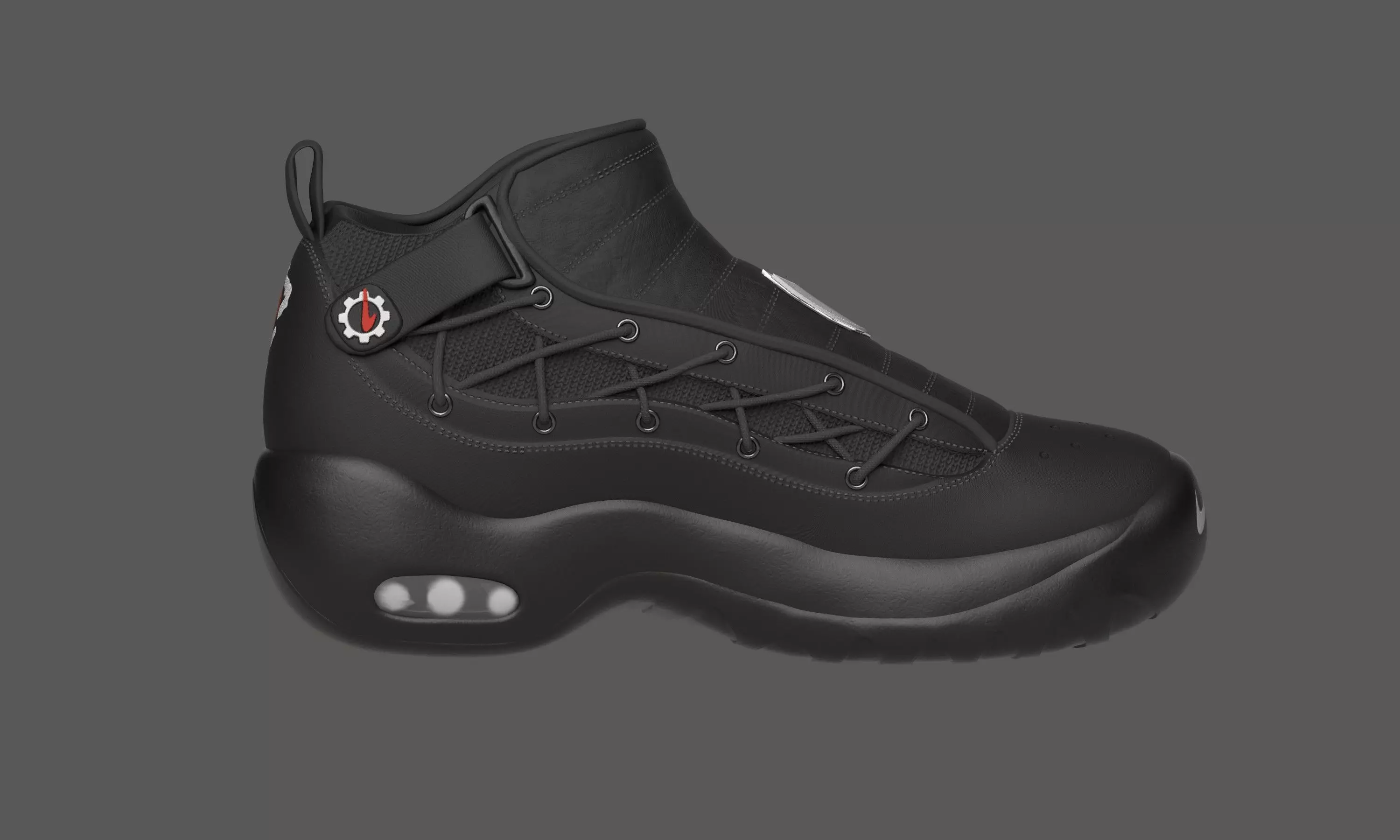 Nike Men Air Shake Ndestrukt 3D model_0