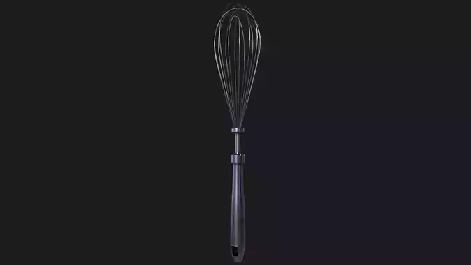 Kitchen utensils-Whisk Game Ready PBR 