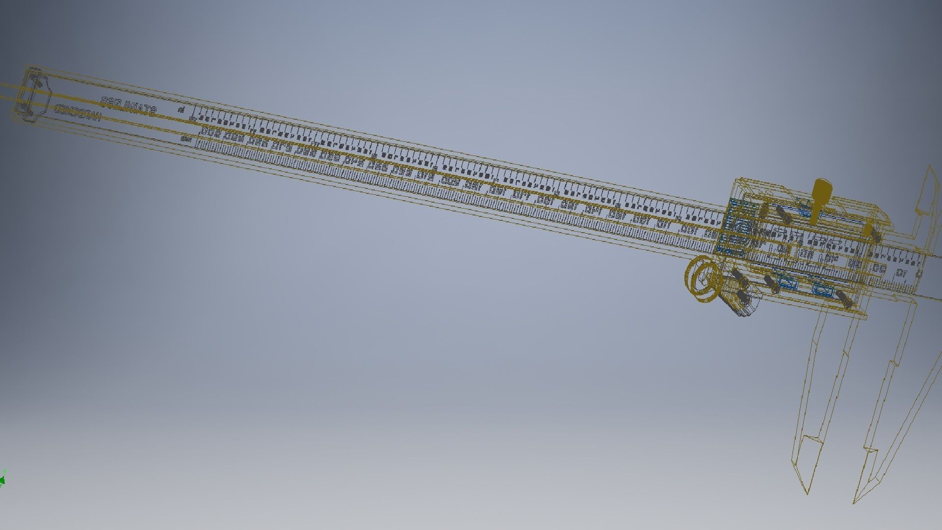 Electronic calipers 3d model 3D model_15