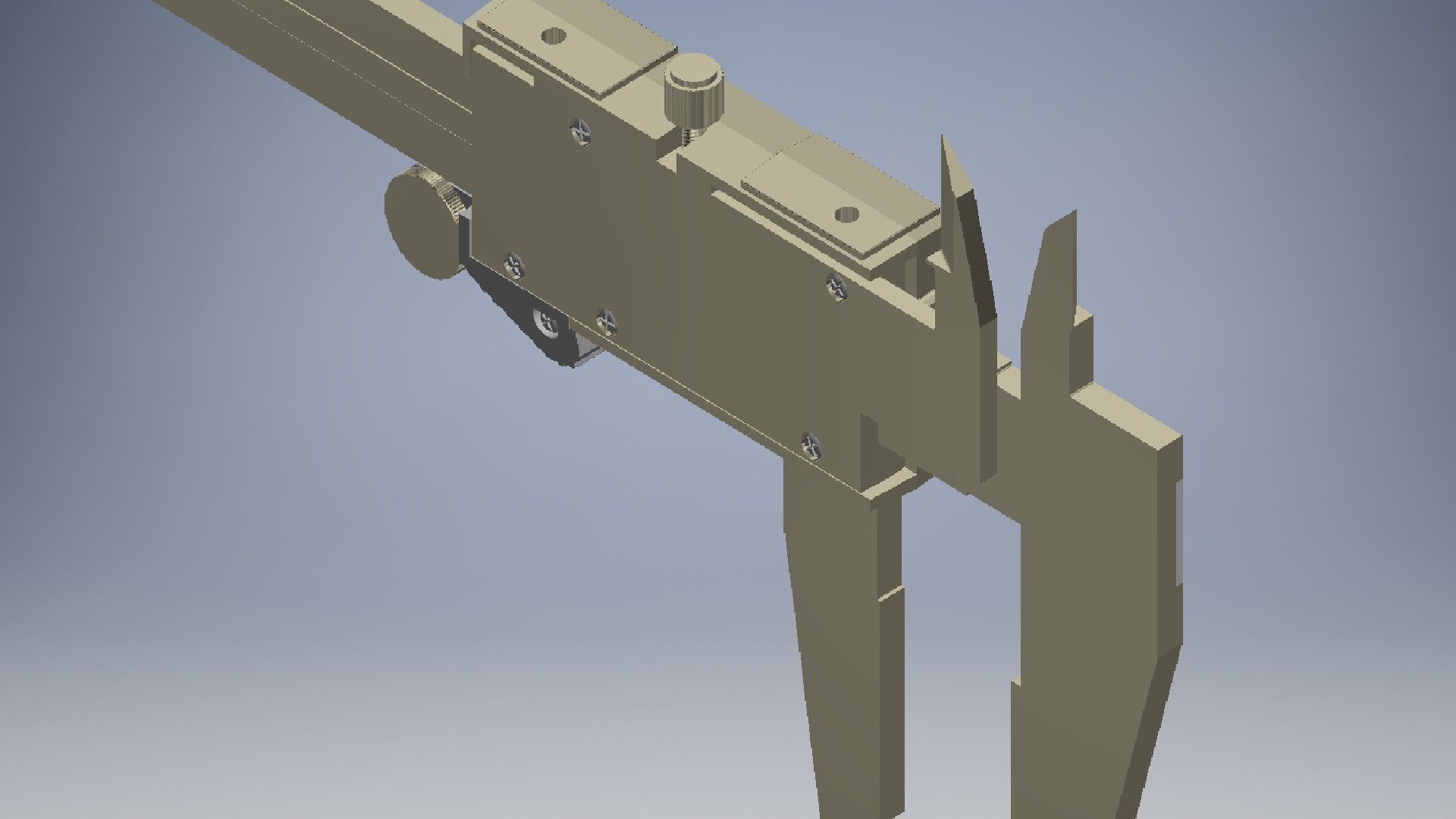 Electronic calipers 3d model 3D model_4