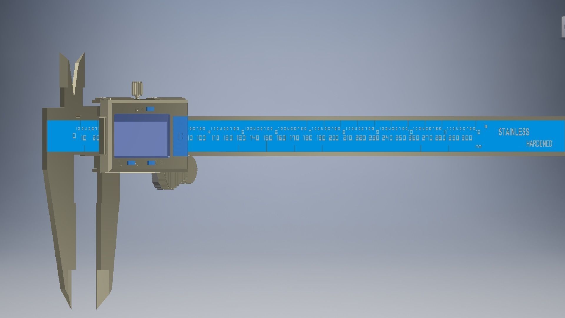 Electronic calipers 3d model 3D model_1