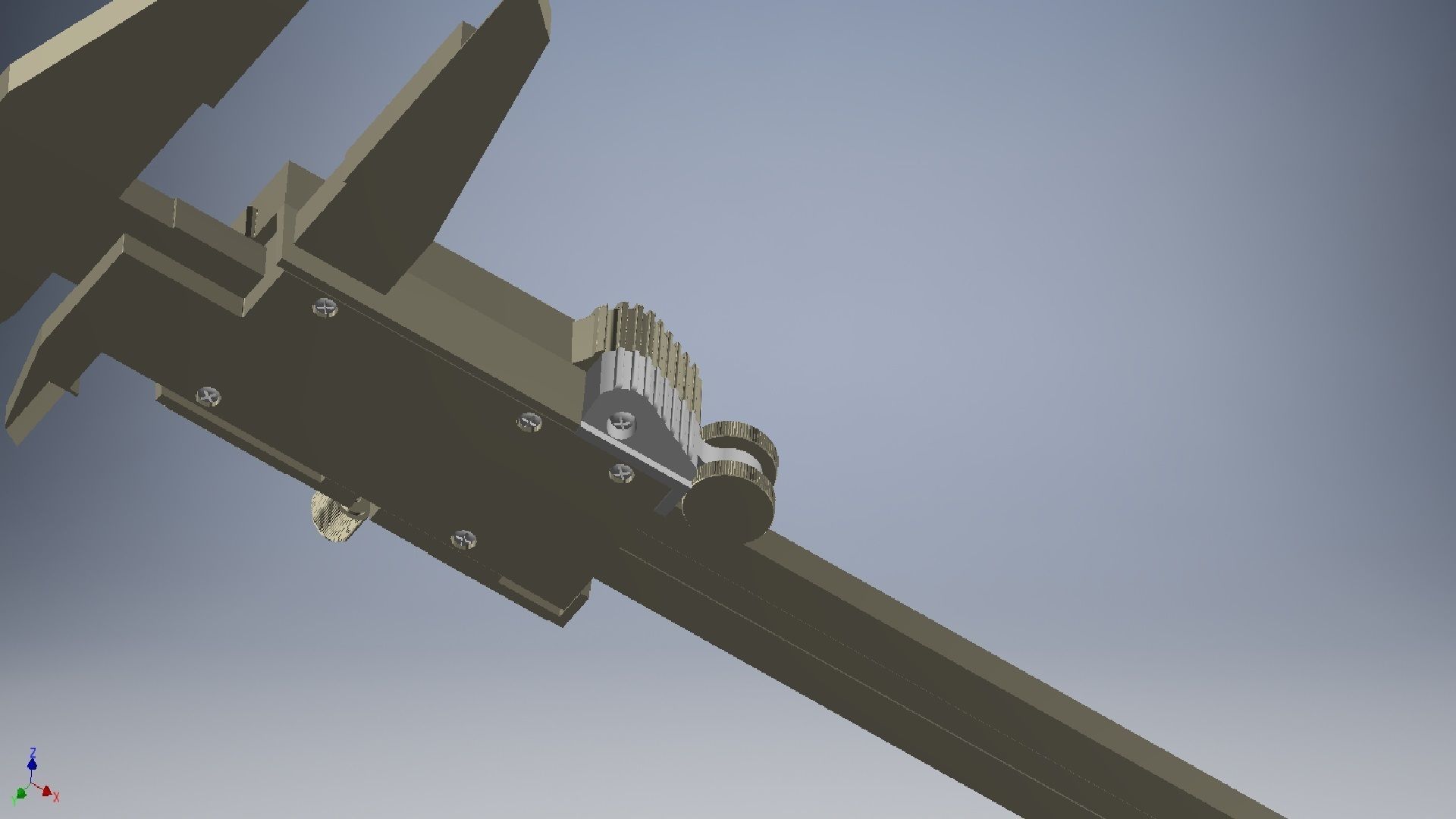 Electronic calipers 3d model 3D model_8