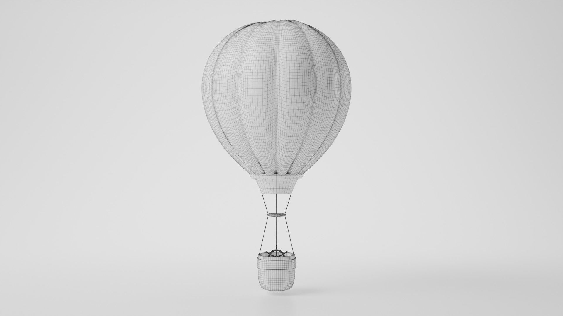 Hot Air Balloon 3D model_5