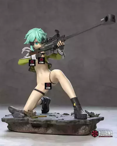 Sinon NSFW STL Ready for 3D Printing