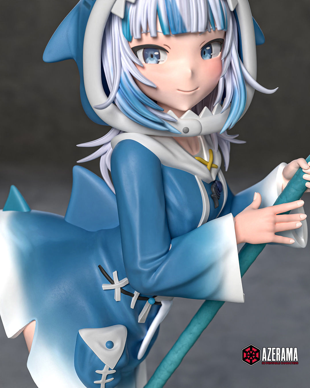 Gawr Gura STL Ready for 3D Printing 3D print model_14