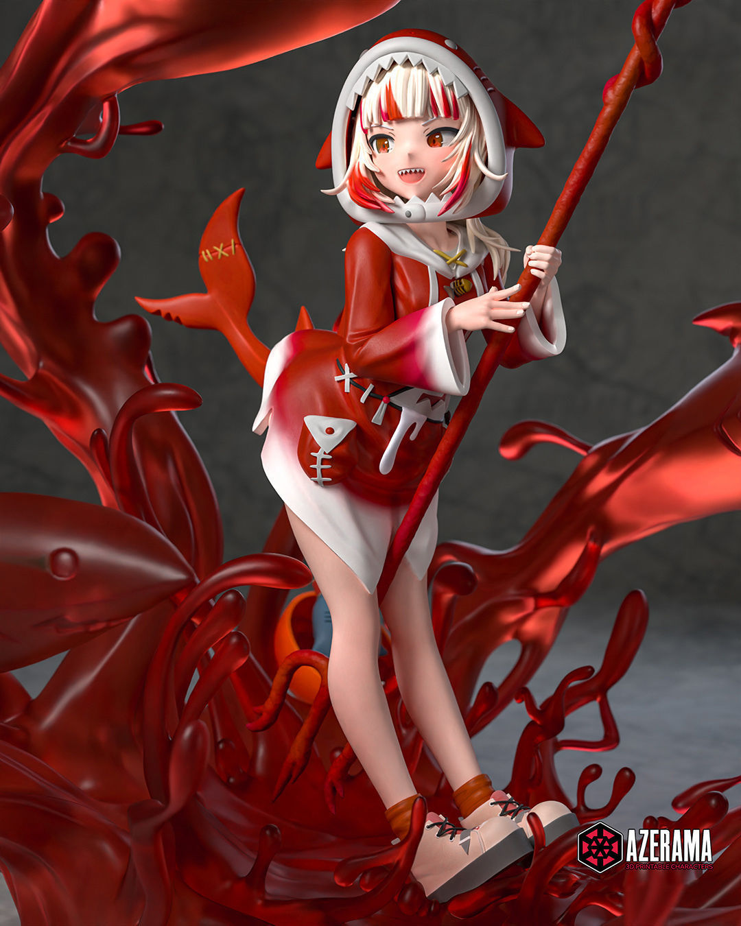 Gawr Gura STL Ready for 3D Printing 3D print model_3