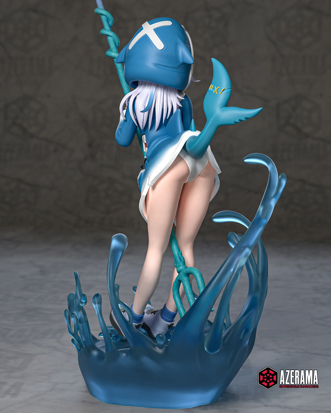 Gawr Gura STL Ready for 3D Printing 3D print model_18