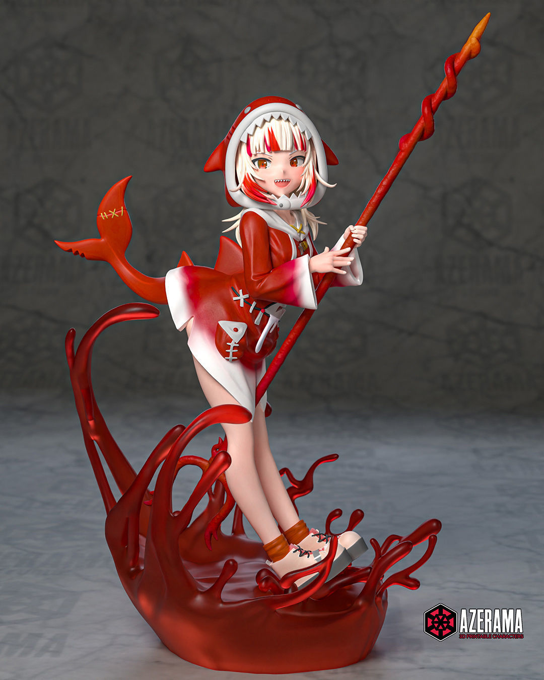 Gawr Gura STL Ready for 3D Printing 3D print model_7