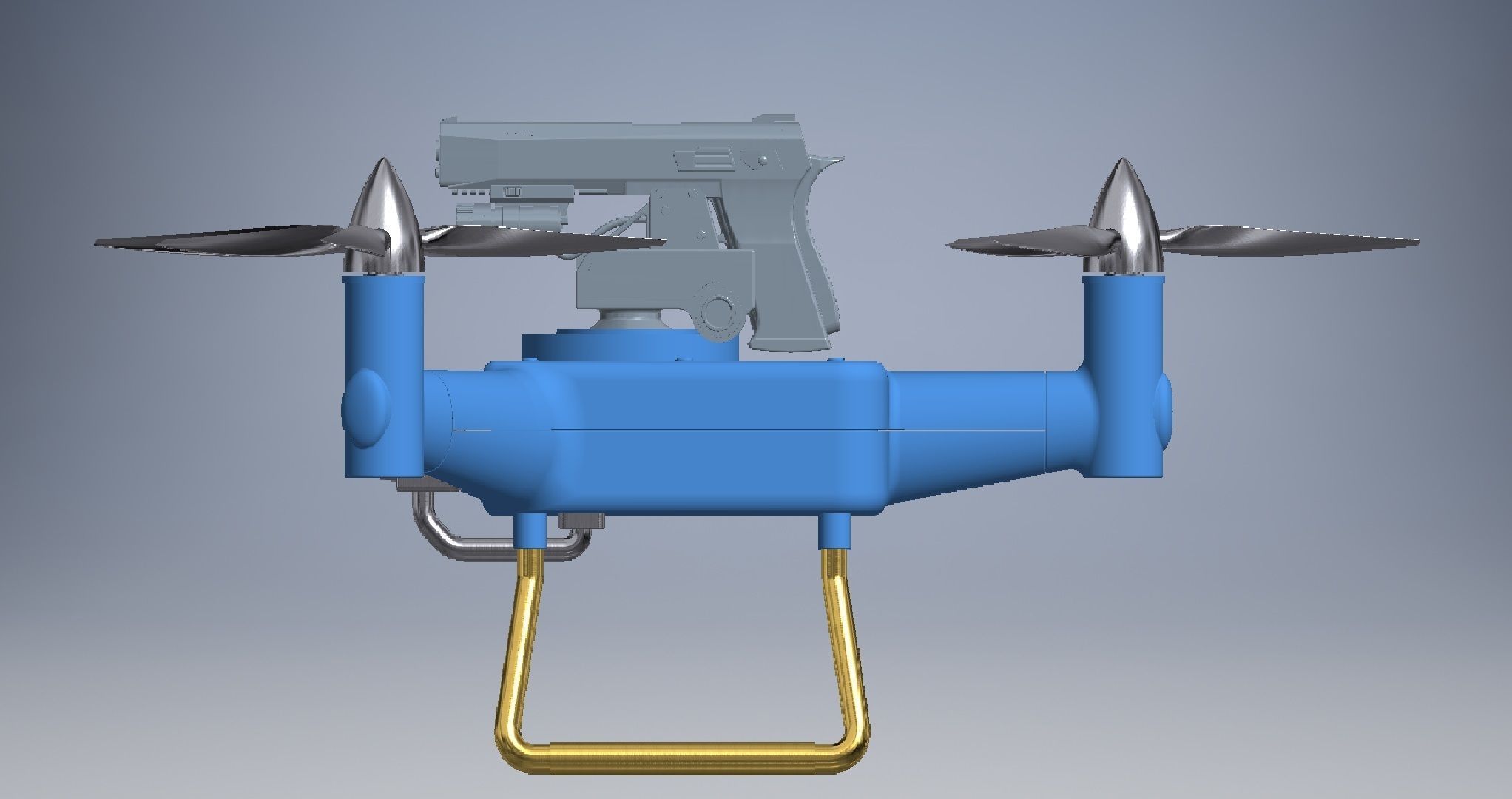 HSDrone 3d model 3D model_10