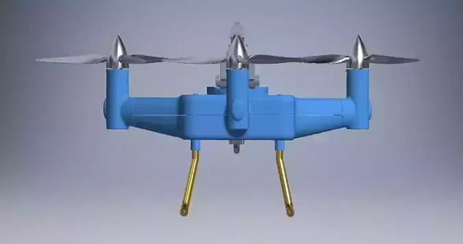 HSDrone 3d model 3D model