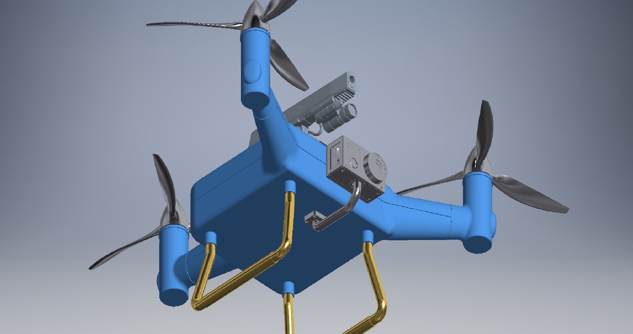 HSDrone 3d model 3D model_14