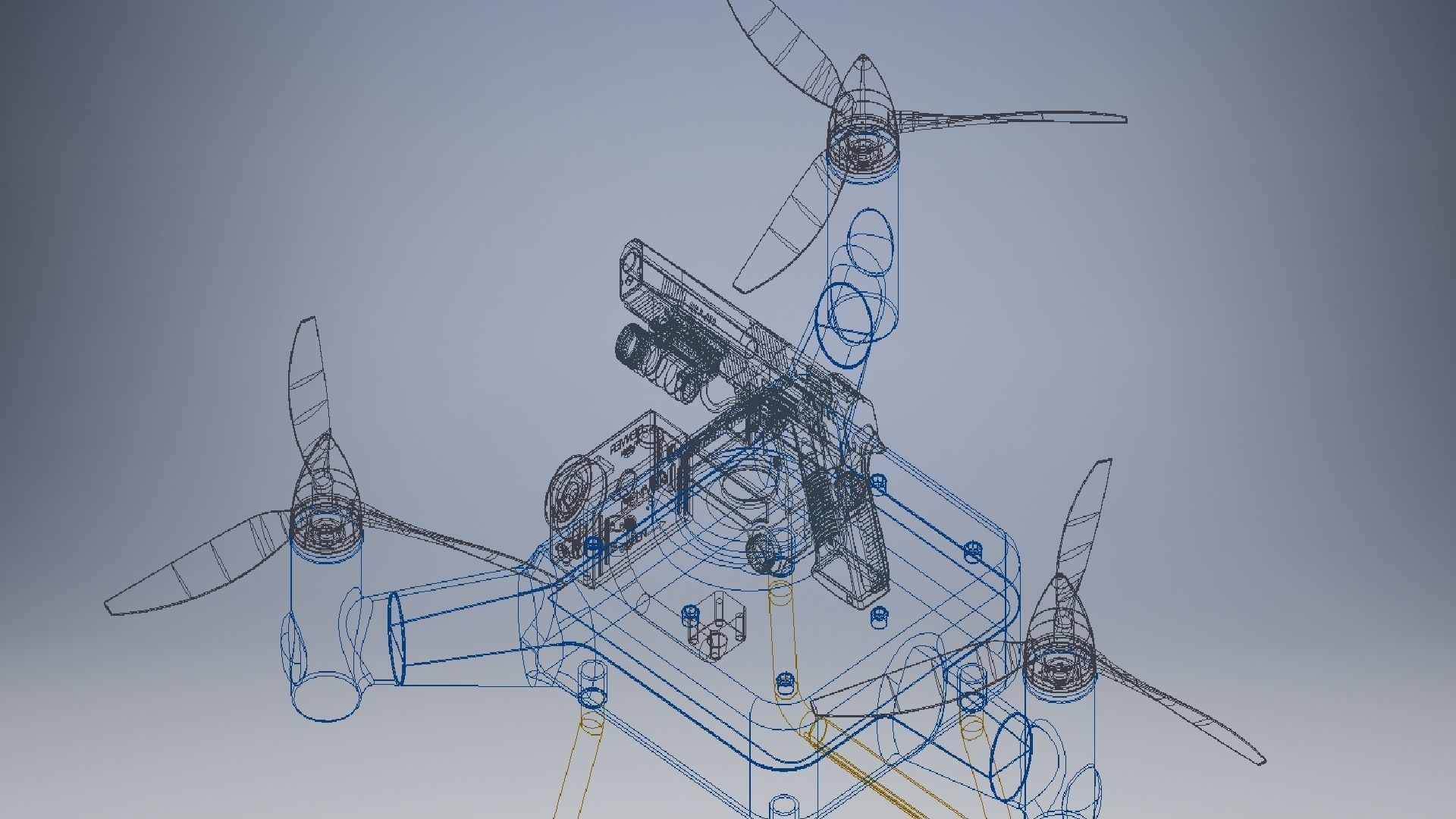 HSDrone 3d model 3D model_8