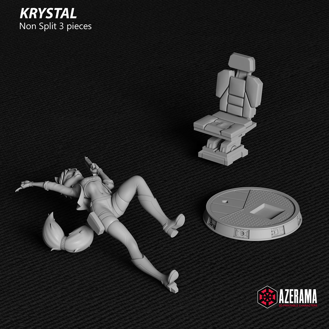 Krystal STL Ready for 3D Printing 3D print model_13