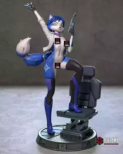 Krystal NSFW STL Ready for 3D Printing 3D print model