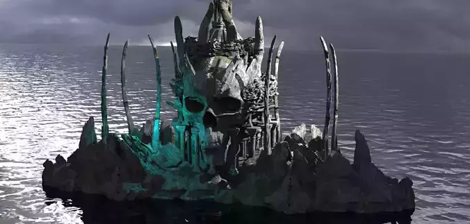 Azathoth Temple tower Dome extended 