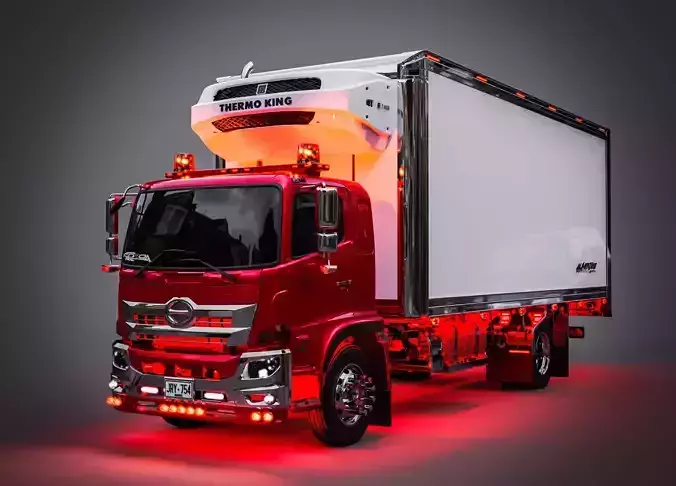 HINO 500 GH8J Box Truck 2020