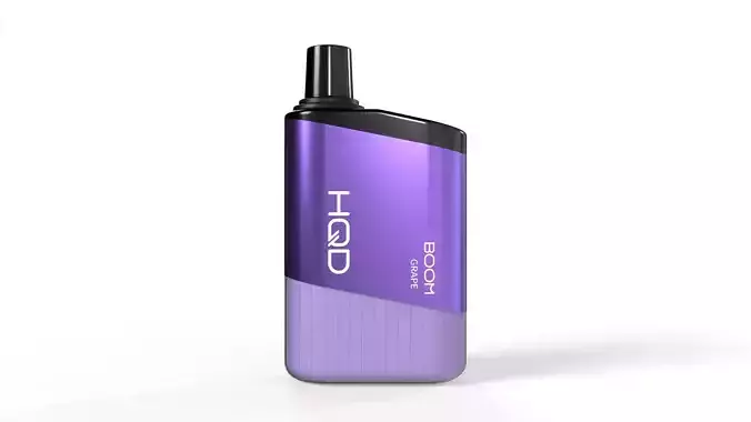 HQD Boom Grape Low-poly 3D model
