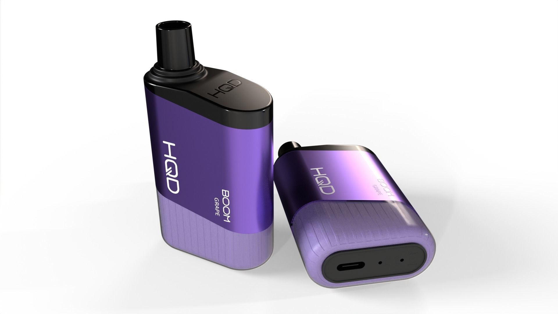 HQD Boom Grape Low-poly 3D model_5