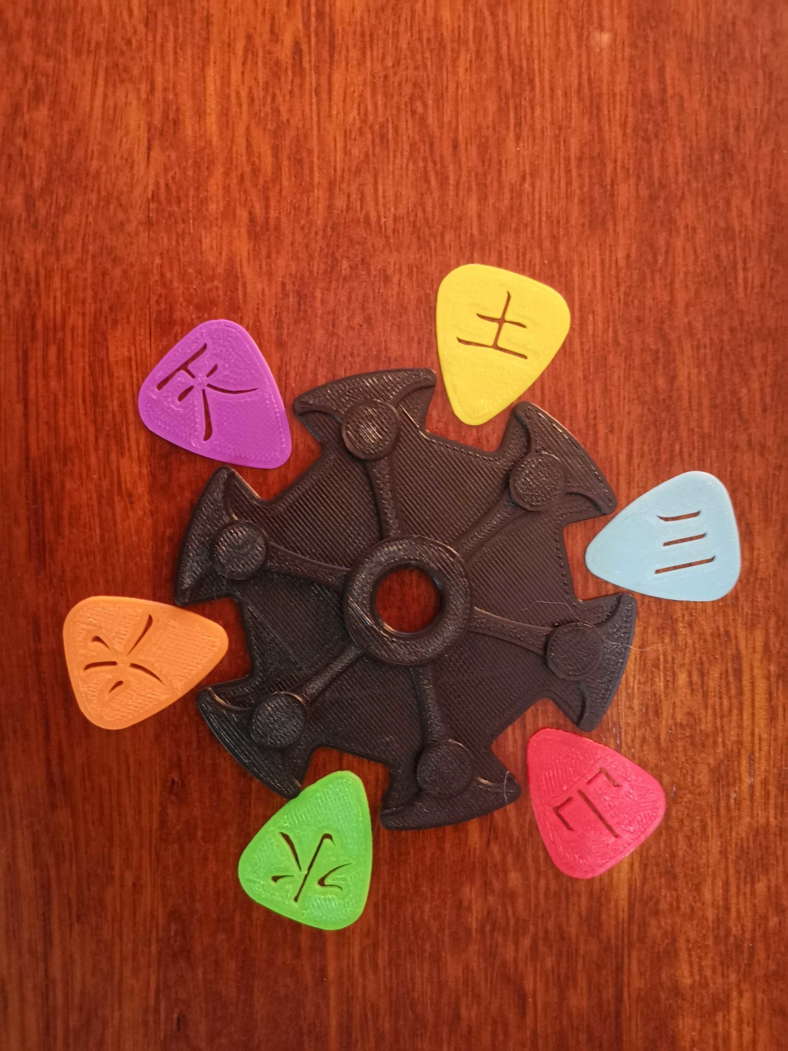 Guitar Picks 3D print model_1