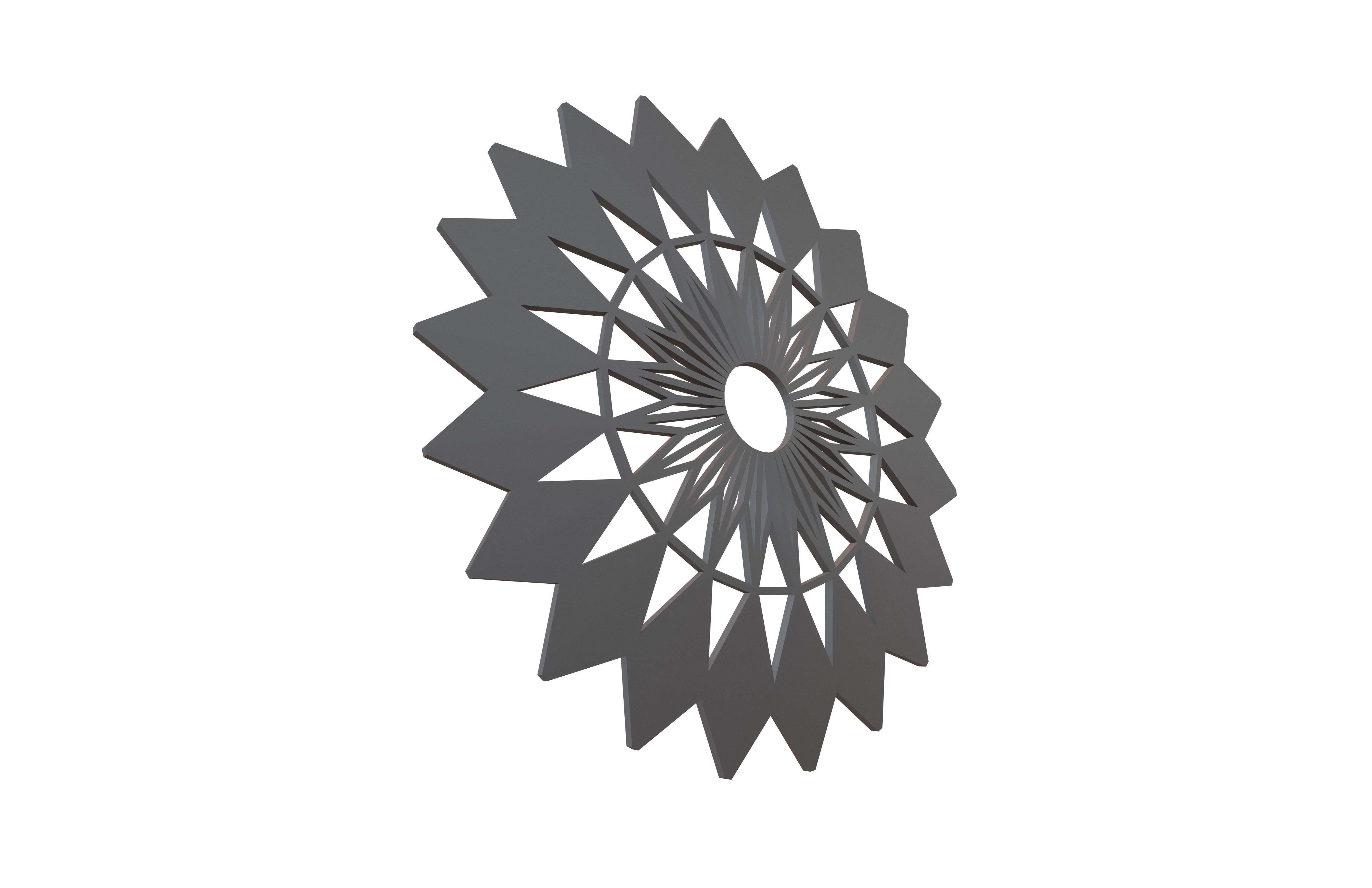 Totem Symbol v1 001 Low-poly 3D model_3