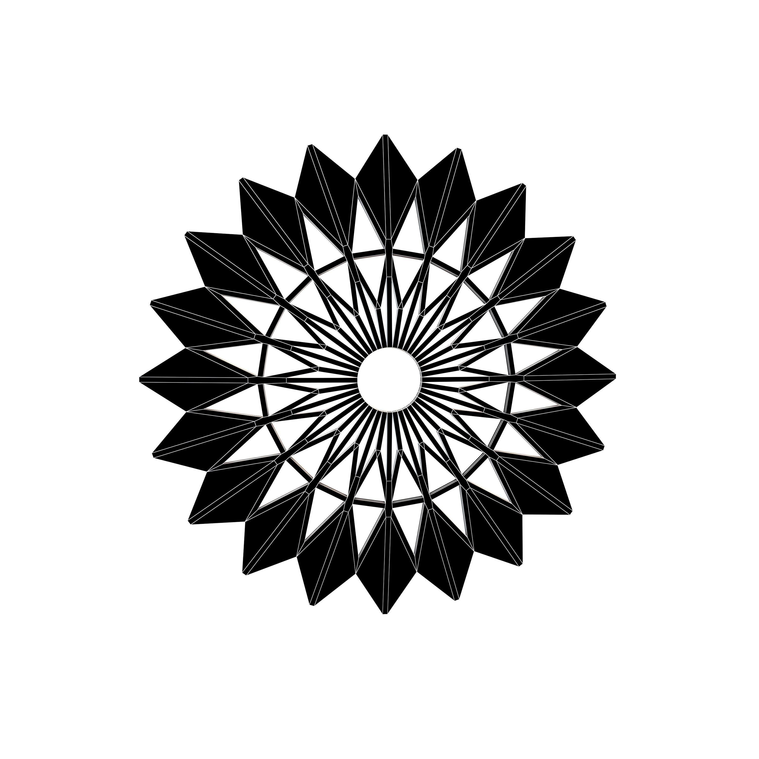 Totem Symbol v1 001 Low-poly 3D model_4