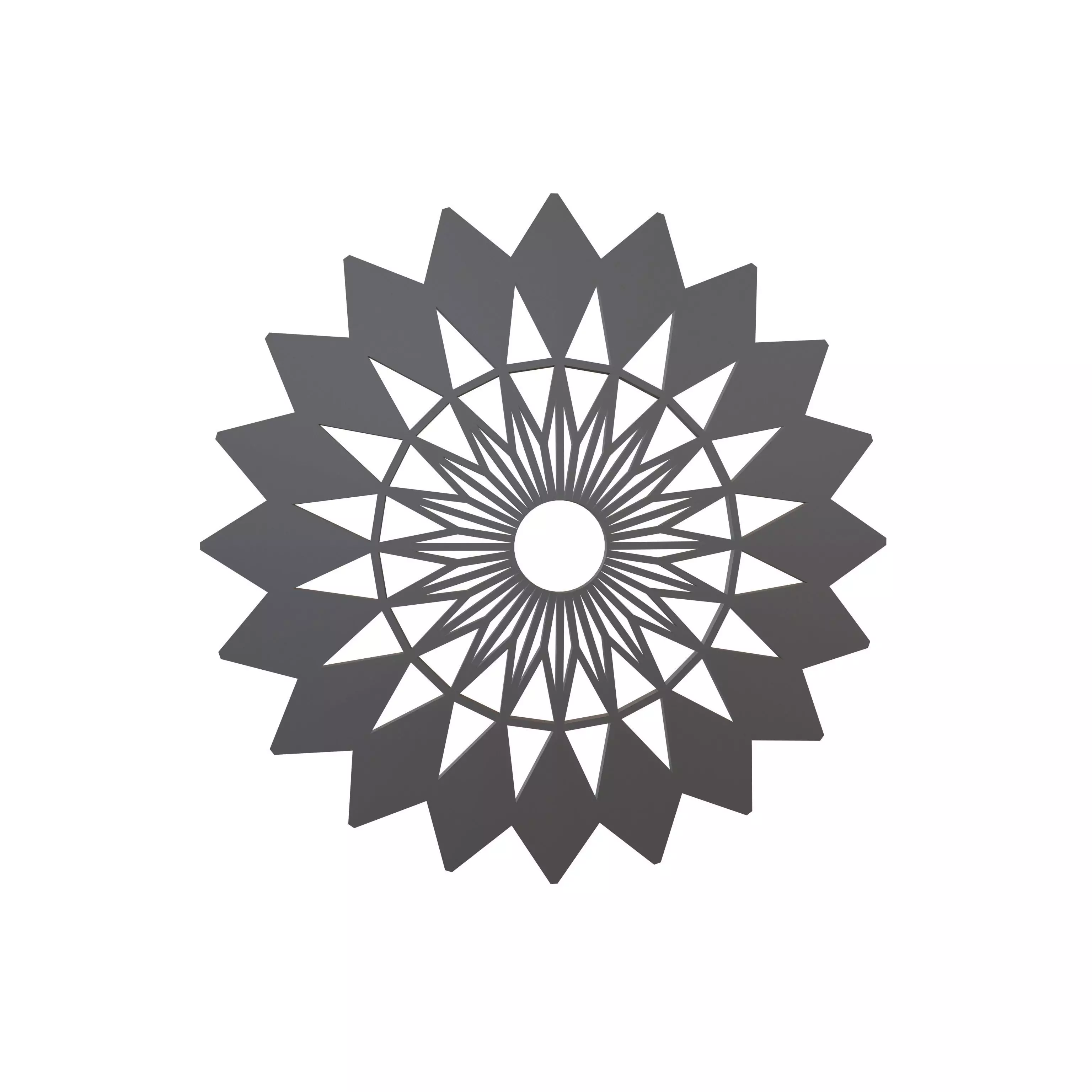 Totem Symbol v1 001 Low-poly 3D model_0