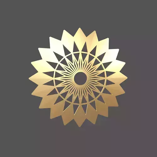 Totem Symbol v1 002 Low-poly 3D model