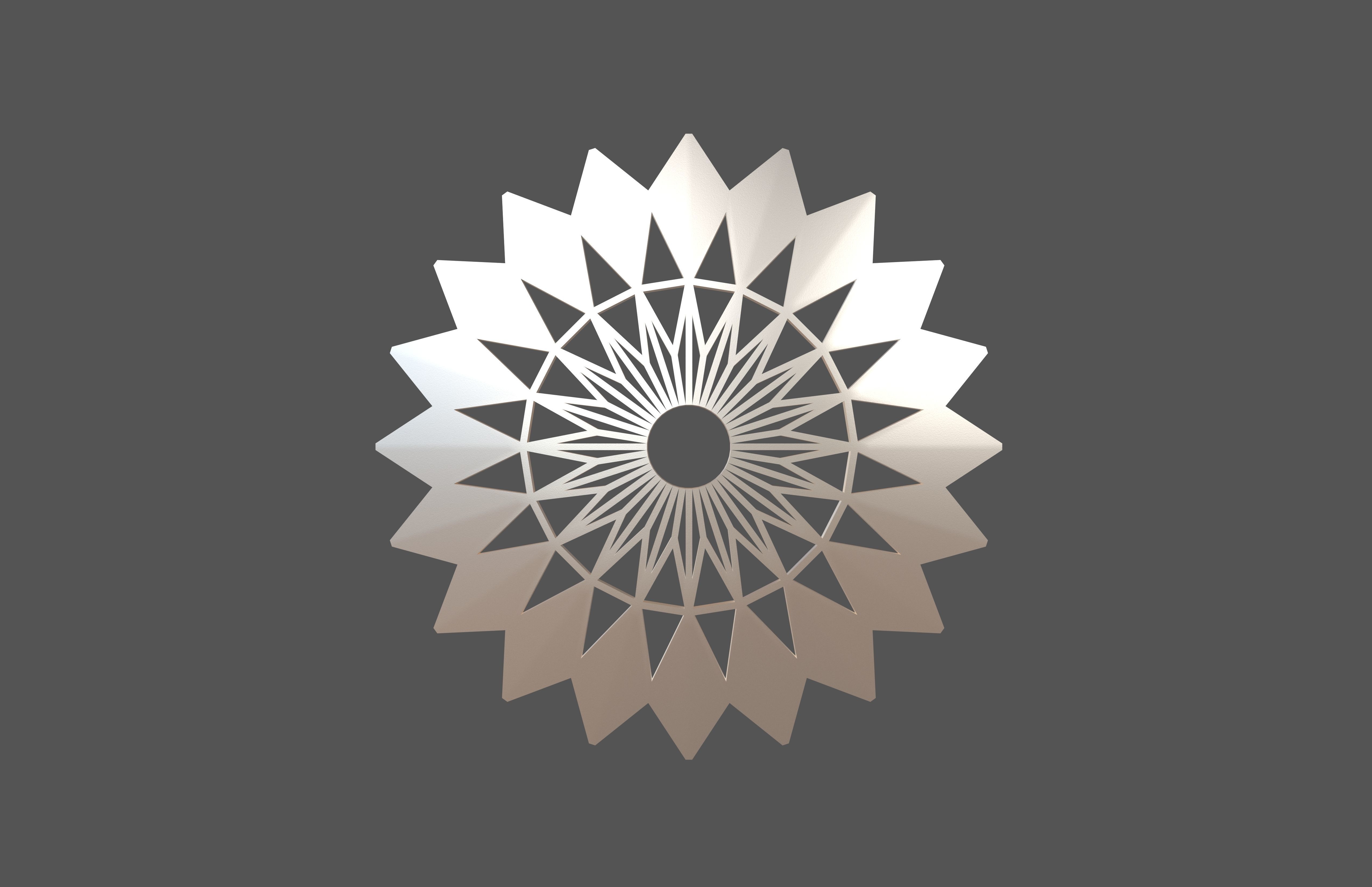 Totem Symbol v1 003 Low-poly 3D model_1