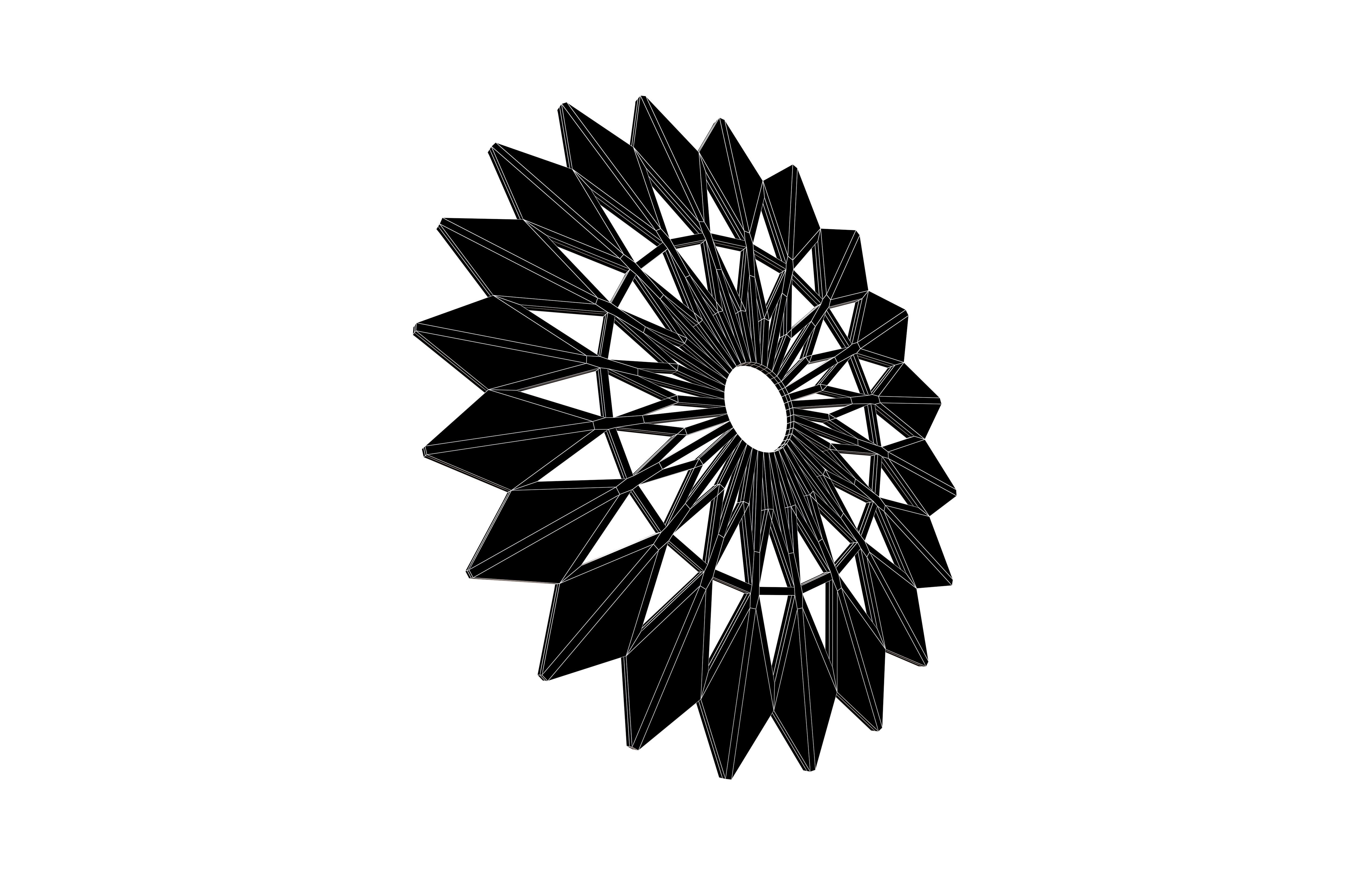 Totem Symbol v1 003 Low-poly 3D model_7