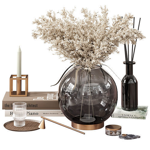 Decor set 3 3D model