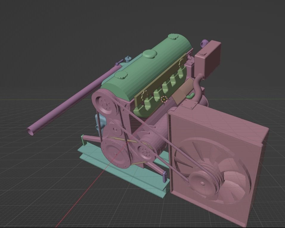 Maybach HL62TRM 3D model_1