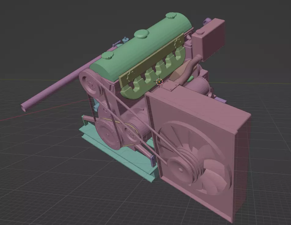 Maybach HL62TRM 3D model_0