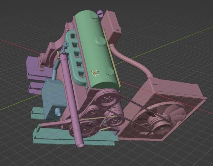 Maybach HL62TRM 3D model_2