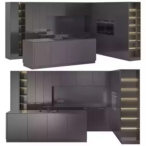 Kitchen 50 3D model