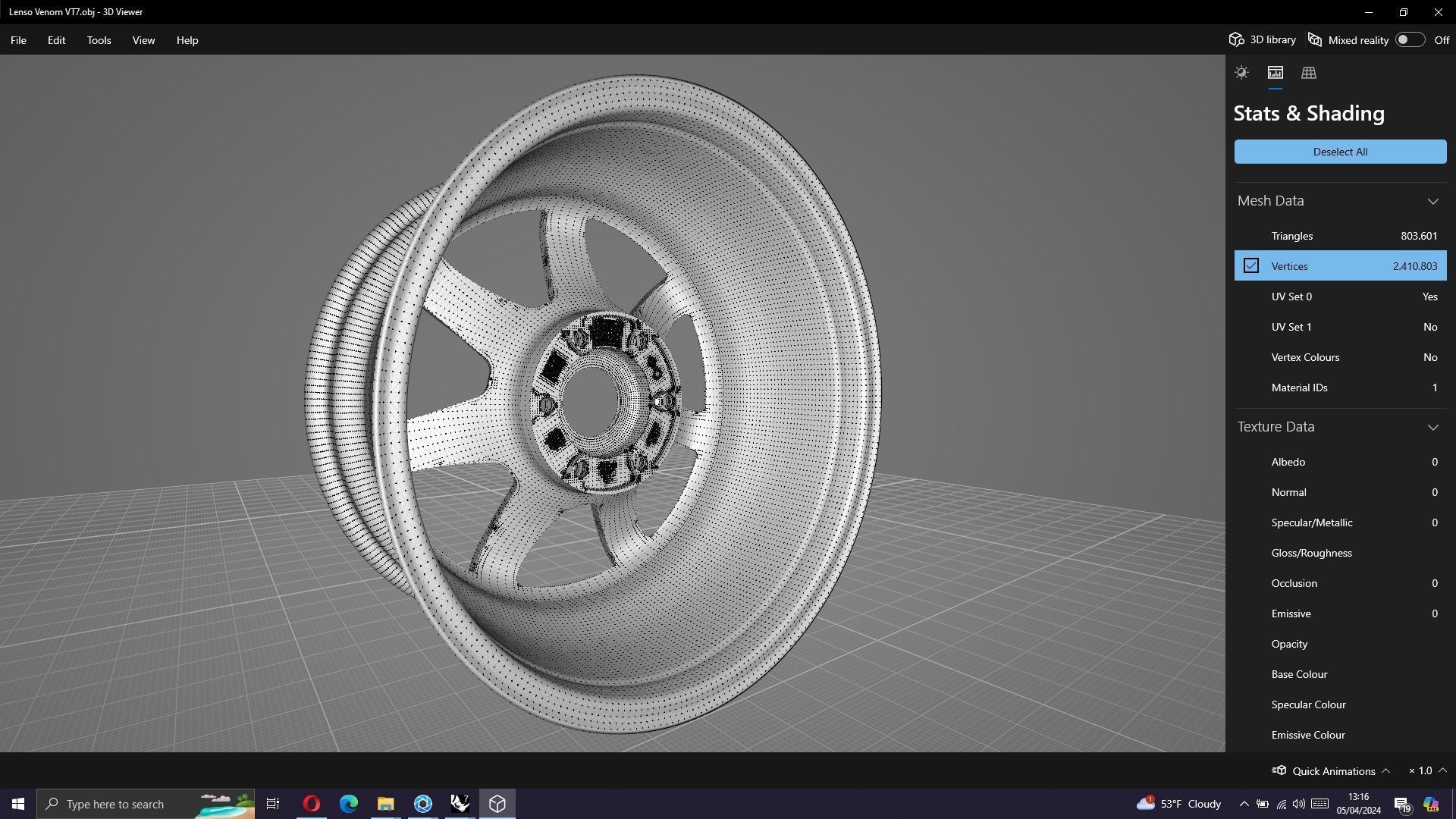 Lneso Venom VT7 Low-poly 3D model_7