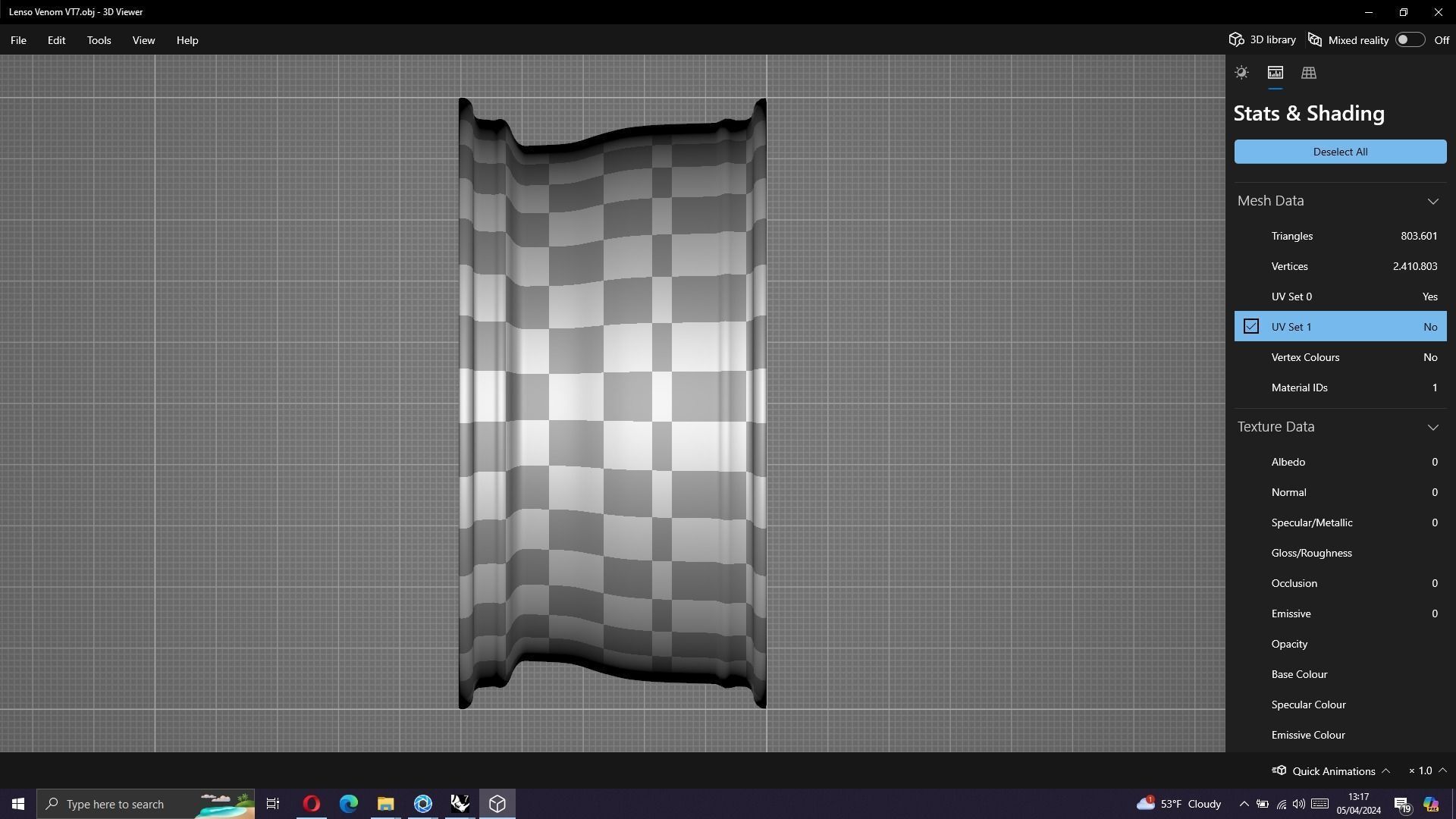 Lneso Venom VT7 Low-poly 3D model_9