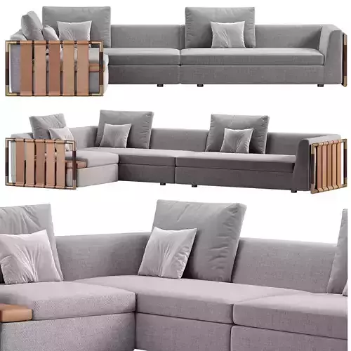 Anzio Sofa by Meroniecolzani