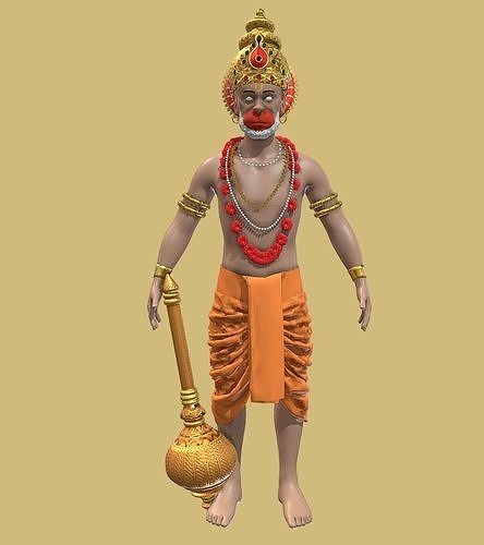 Hanuman 3D 3D model