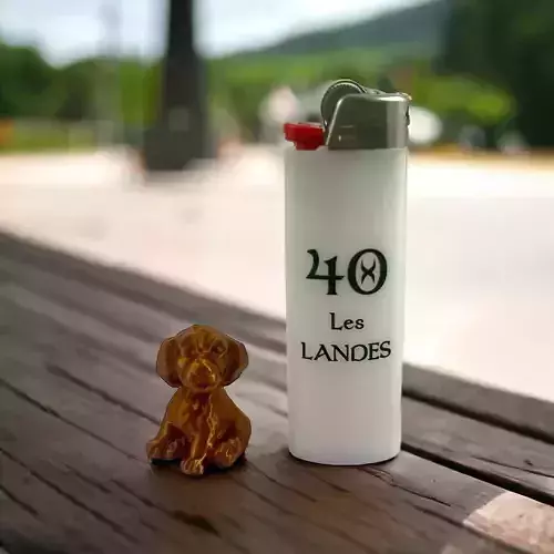 MICRO DOG BABY GOLDEN RETRIEVER 30MM Free 3D print model