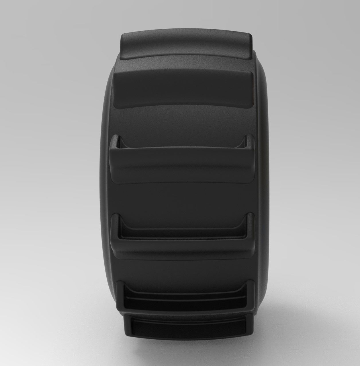 Mold for diecast dirt dragster rear tire 3 Scale 1 to 10 3D print model_6