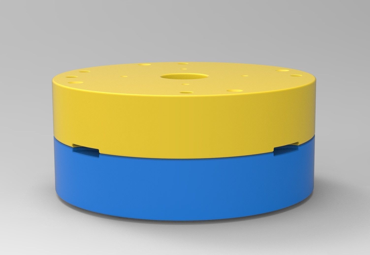 Mold for diecast dirt dragster rear tire 3 Scale 1 to 10 3D print model_3