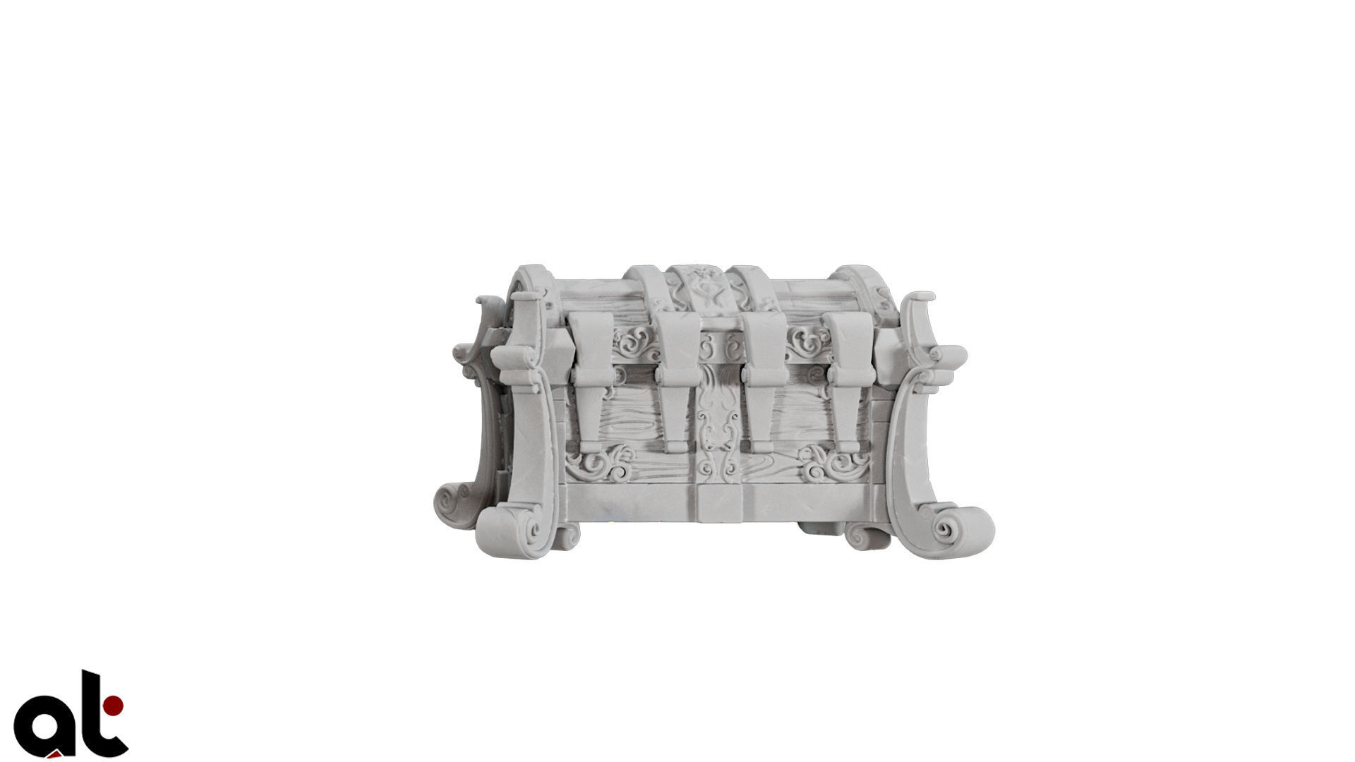 Loxwort Chest 3D model_1