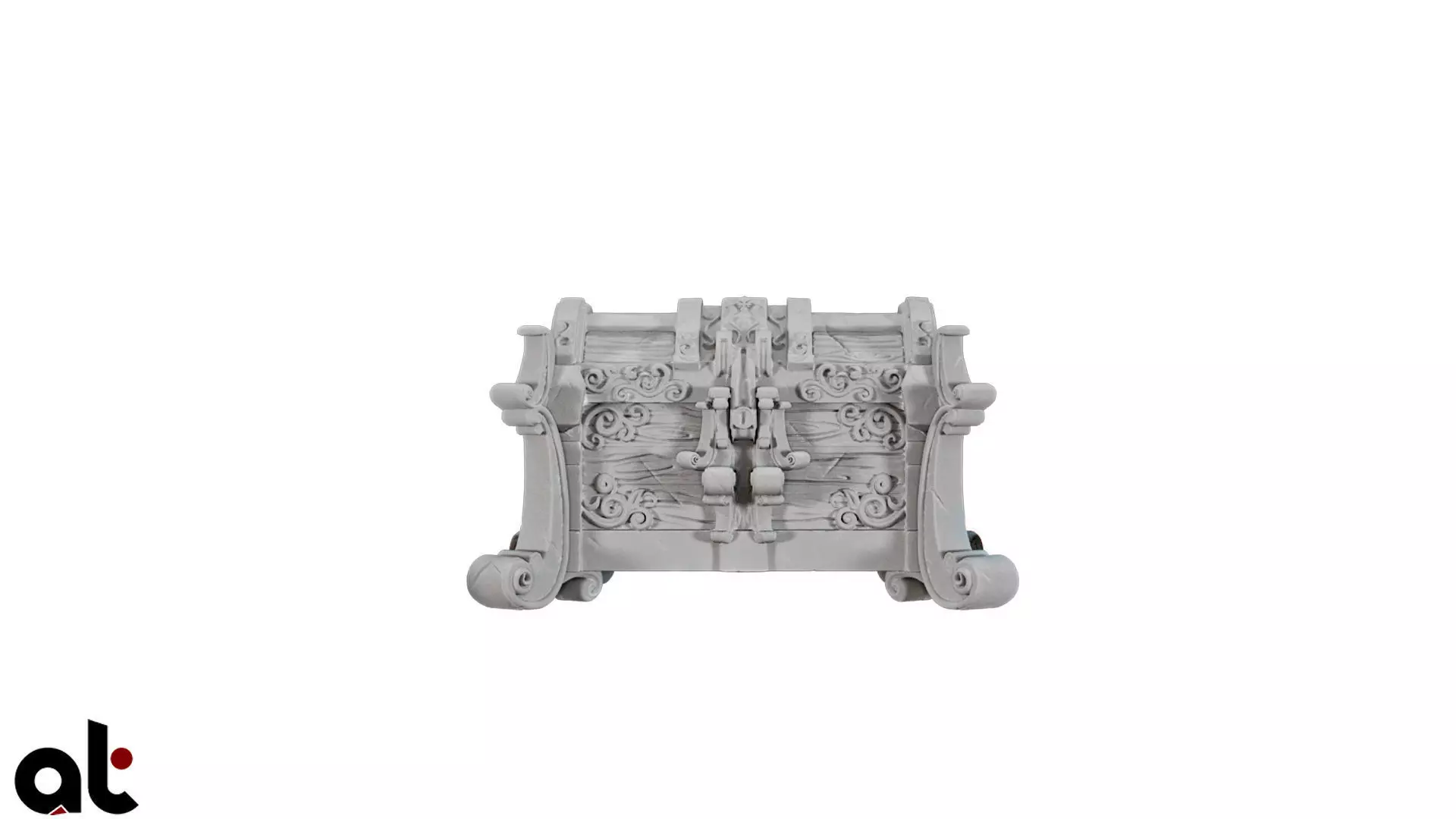 Loxwort Chest 3D model_0