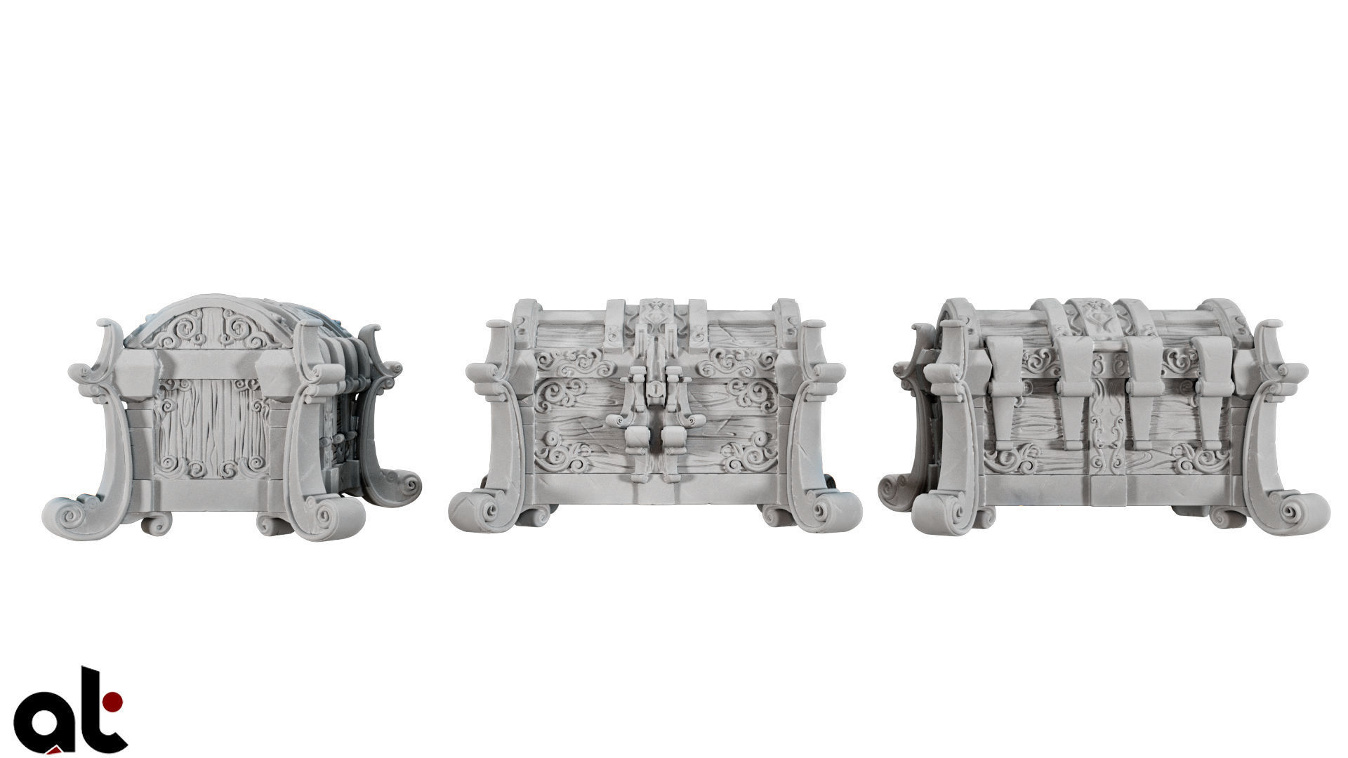 Loxwort Chest 3D model_3