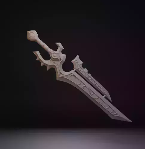 Shalamayne - Varian Sword - World of Warcraft 3D print model